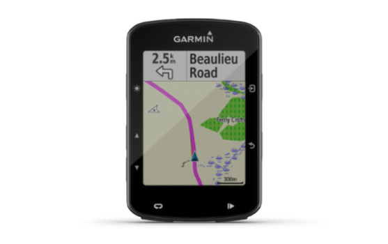 The Garmin 520 Plus bike computer