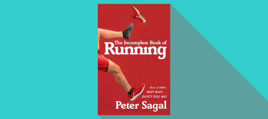 The cover of Peter Sagal's book The Incomplete Book of Running