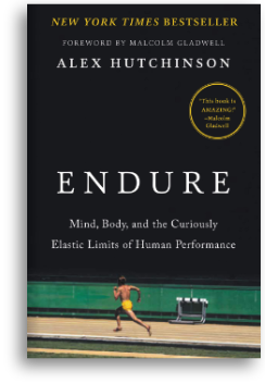 The cover of the book Endure by Alex Hutchinson